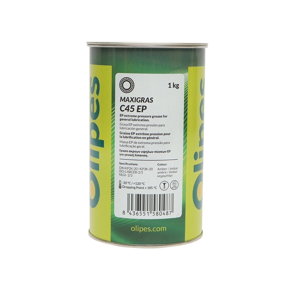 Vaselina Olipes C45 EP/2 pe baza de litiu MAXIGRAS 1L, Cod: olgrc45ep2/1, Brand: OLIPES - 1 | YEO