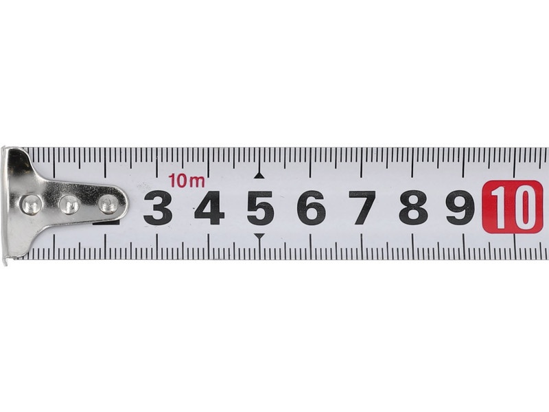 VOREL Bandă de măsurare 10 m x 25 mm cauciucată - 2 | YEO