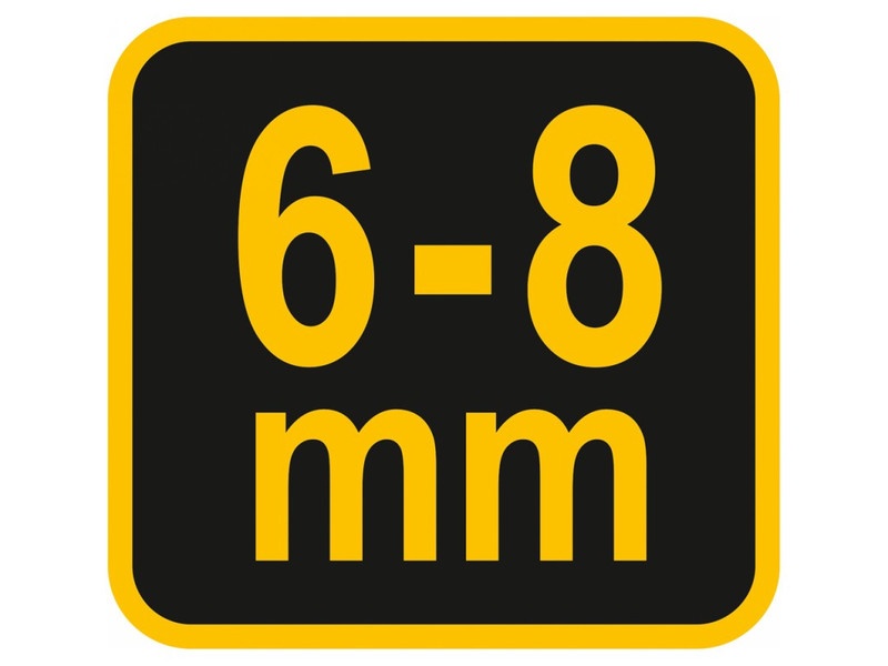 VOREL Îndoire bare de beton 6-8 mm 16 x 12 x 5 mm - 4 | YEO