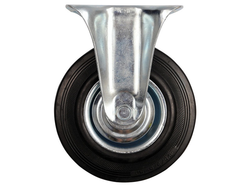 VOREL Roată industrială Furcă fixă 100 mm 60 kg