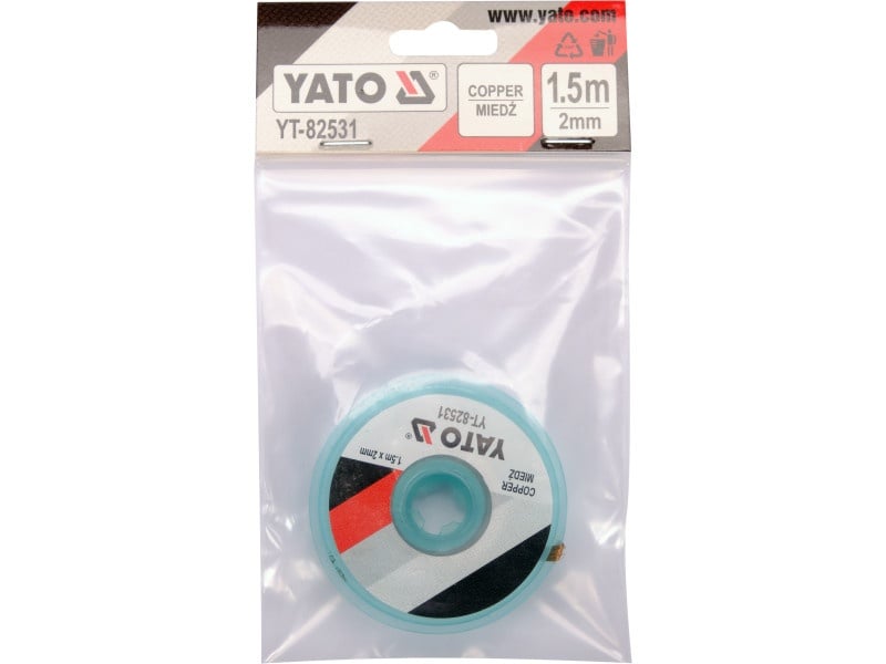 YATO Bandă de lipit 2,0 mm x 1,5 m