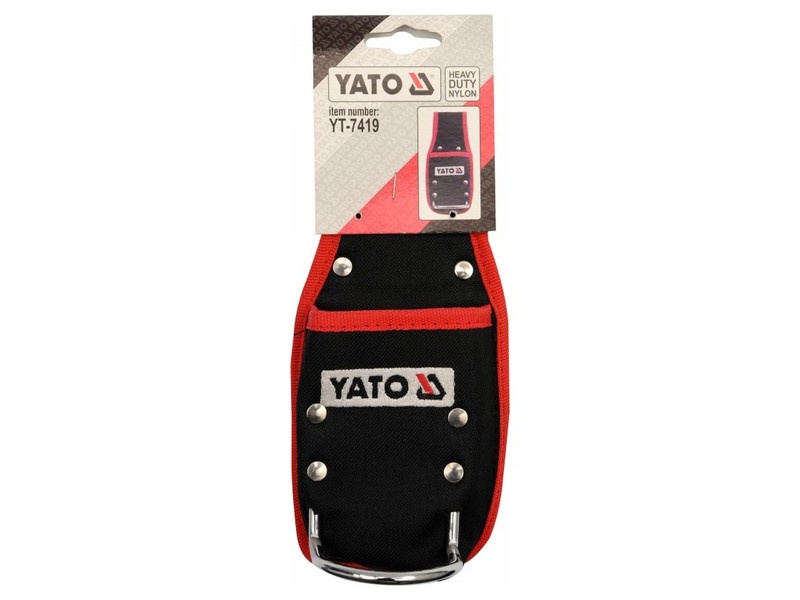 YATO Belt clip-on sac titular cui cu cârlig ciocan - 1 | YEO