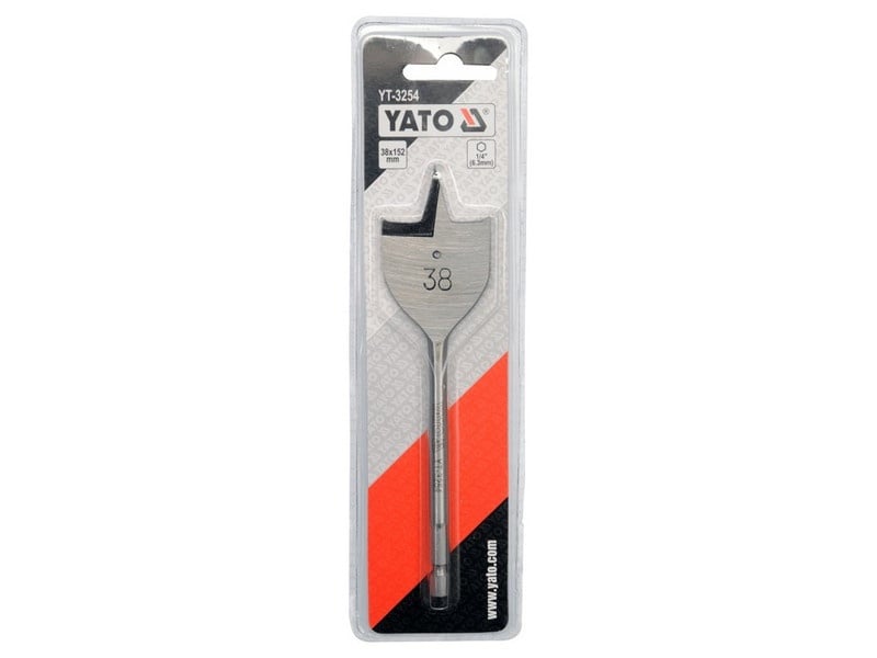 YATO Burghiu plat pentru lemn 38 x 152 mm - 1 | YEO