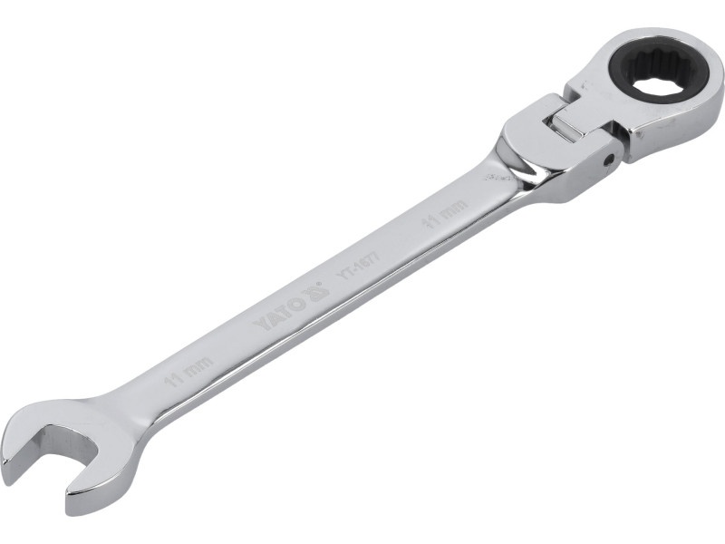 YATO Cheie cu clichet stea cu clichet 11 mm / 160 mm 72T CrV - 2 | YEO