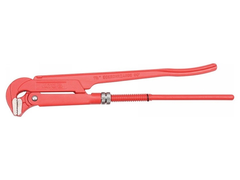 YATO Cheie pivotantă pentru țevi 90° 1,5" DIN5234 CrV