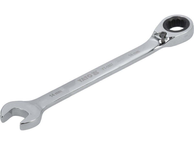 YATO Cheie stea cu clichet 14 mm / 190 mm 72T CrV - 2 | YEO