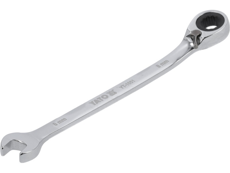 YATO Cheie stea cu clichet 8 mm / 140 mm 72T CrV - 2 | YEO