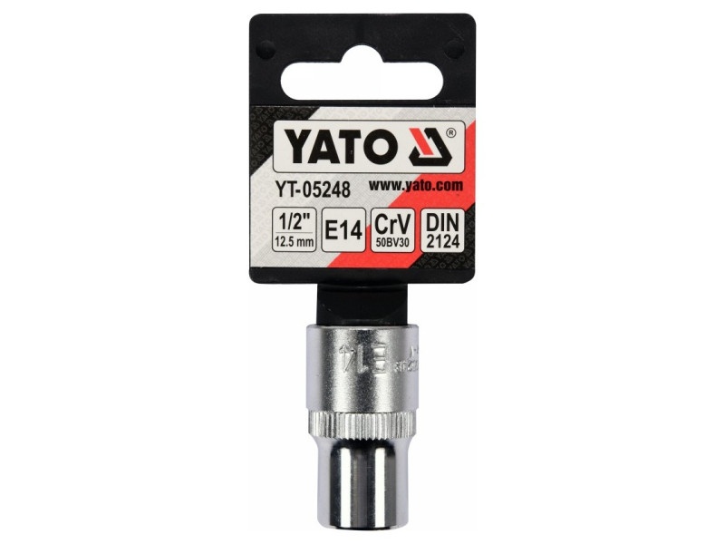 YATO Cheie tubulară externă Torx 1/2" E14 CrV - 1 | YEO