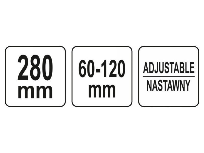YATO Clește pentru îndepărtarea filtrului de ulei 60-120 mm - 3 | YEO
