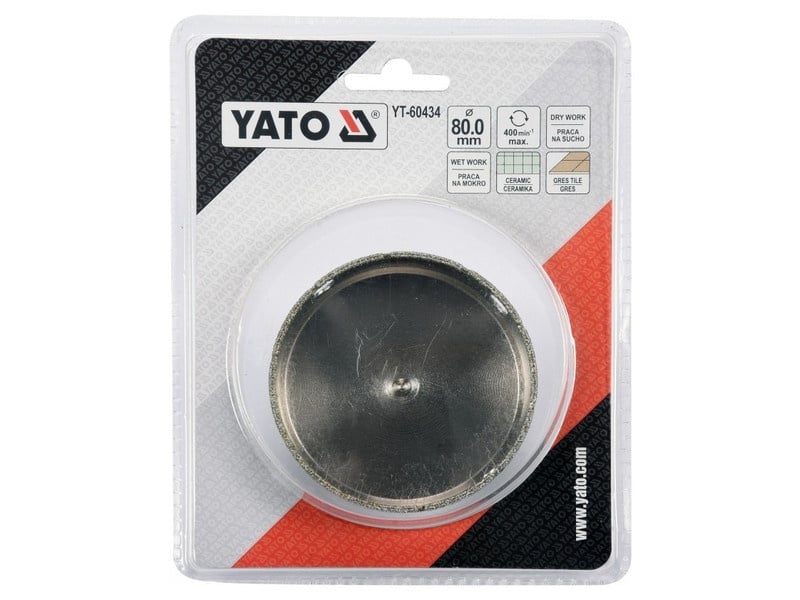 YATO Cutter circular diamantat 80 mm umed/uscat - 2 | YEO