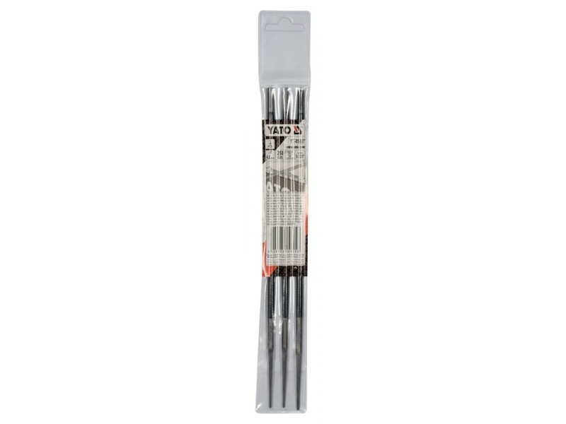 YATO Filă rotundă pentru lanț 4,8 mm (3 buc) - 1 | YEO