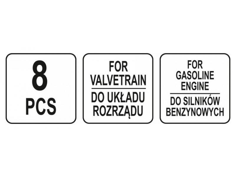 YATO Kit de fixare a direcției 8 piese (benzină) Ford Mazda Volvo