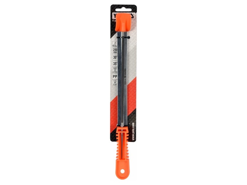 YATO Limă pentru ferăstrău cu lanț 250 x 4,5 mm cu ghidaj - 3 | YEO