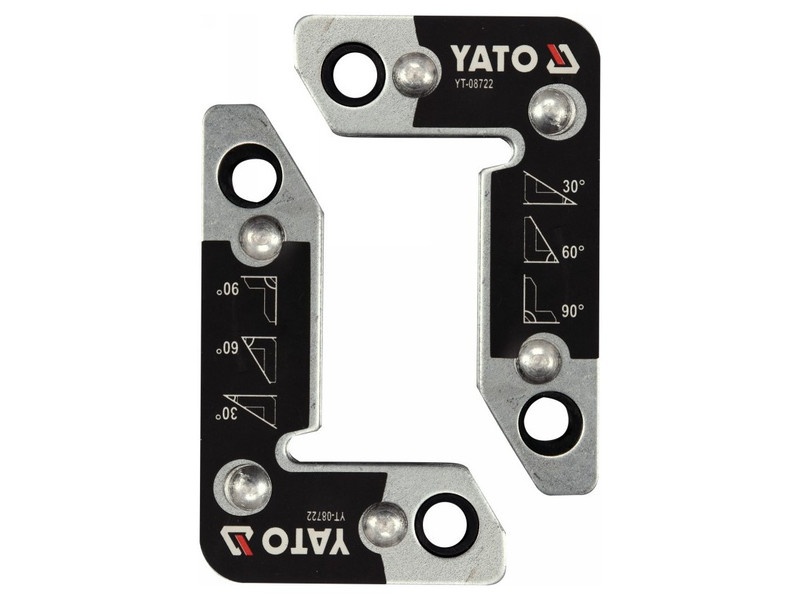 YATO Magnet suport piesă de sudură 30-60-90°/25 kg (2 buc)