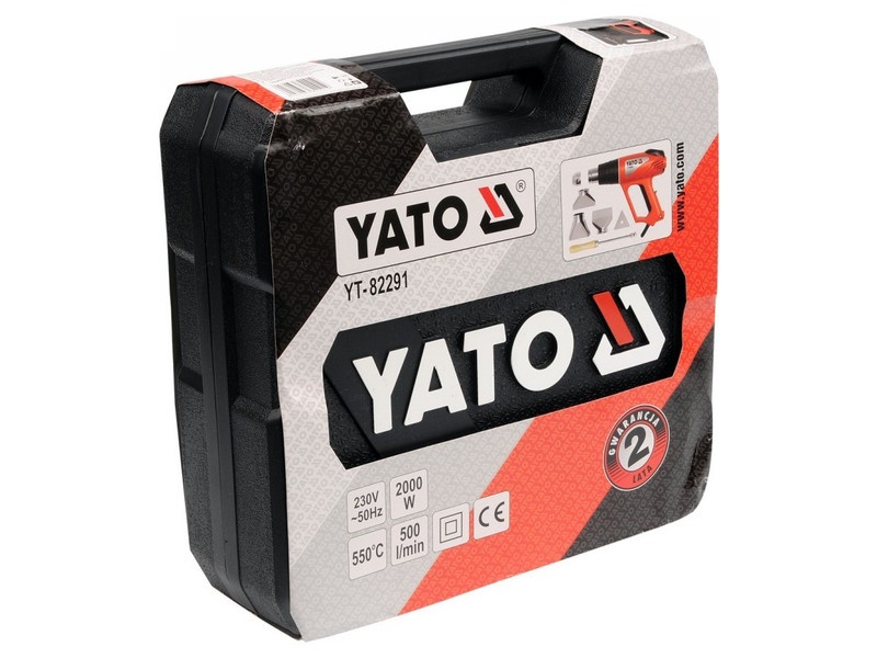 YATO Pistol termic + accesorii 550 °C 2000 W - 3 | YEO