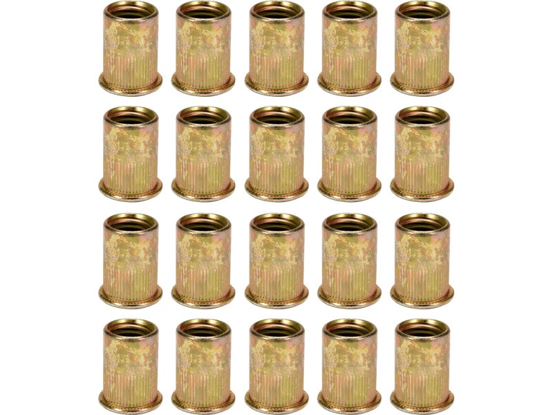 YATO Piuliță nit din oțel M8 (20 buc) - 2 | YEO