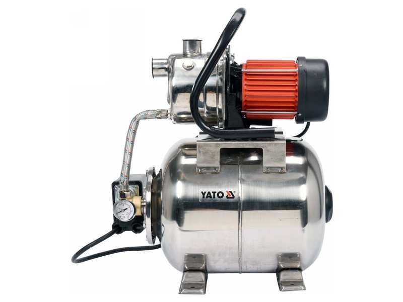 YATO Pompă de apă menajeră cu rezervor hidrofor inox 1200 W