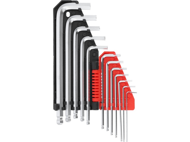 YATO Set de chei Allen 12 piese 1/16"-3/8" CrV - 1 | YEO