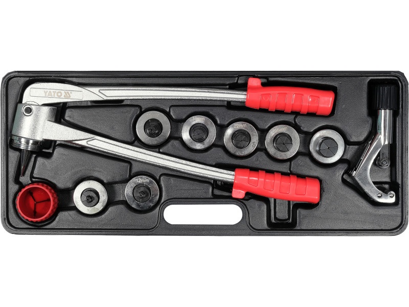 YATO Set de filetat țevi 10 bucăți 3/8"-1 1/8"