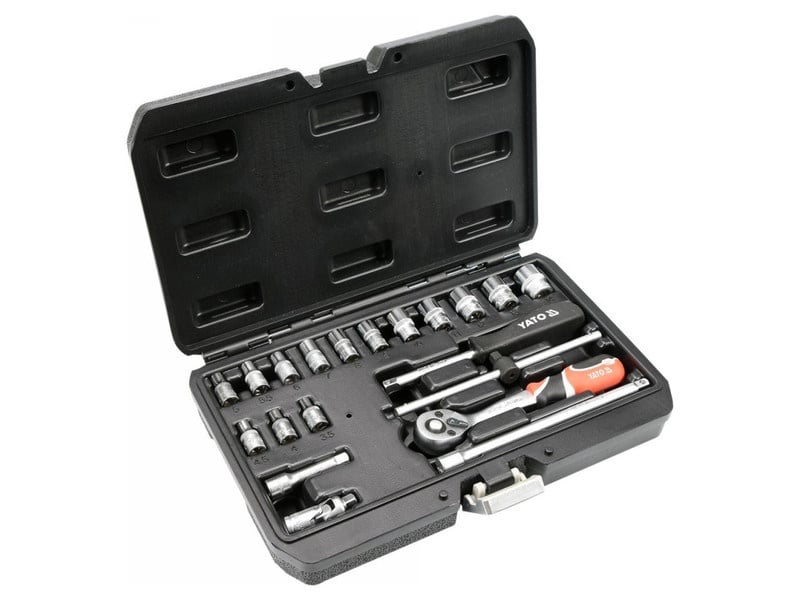 YATO set de prize 20 piese 1/4" 3,5-14 mm CrV - 3 | YEO