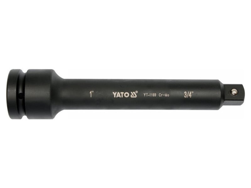 YATO Ștuț de mașină ștuț și adaptor 3/4" -> 1" 250 mm CrMo