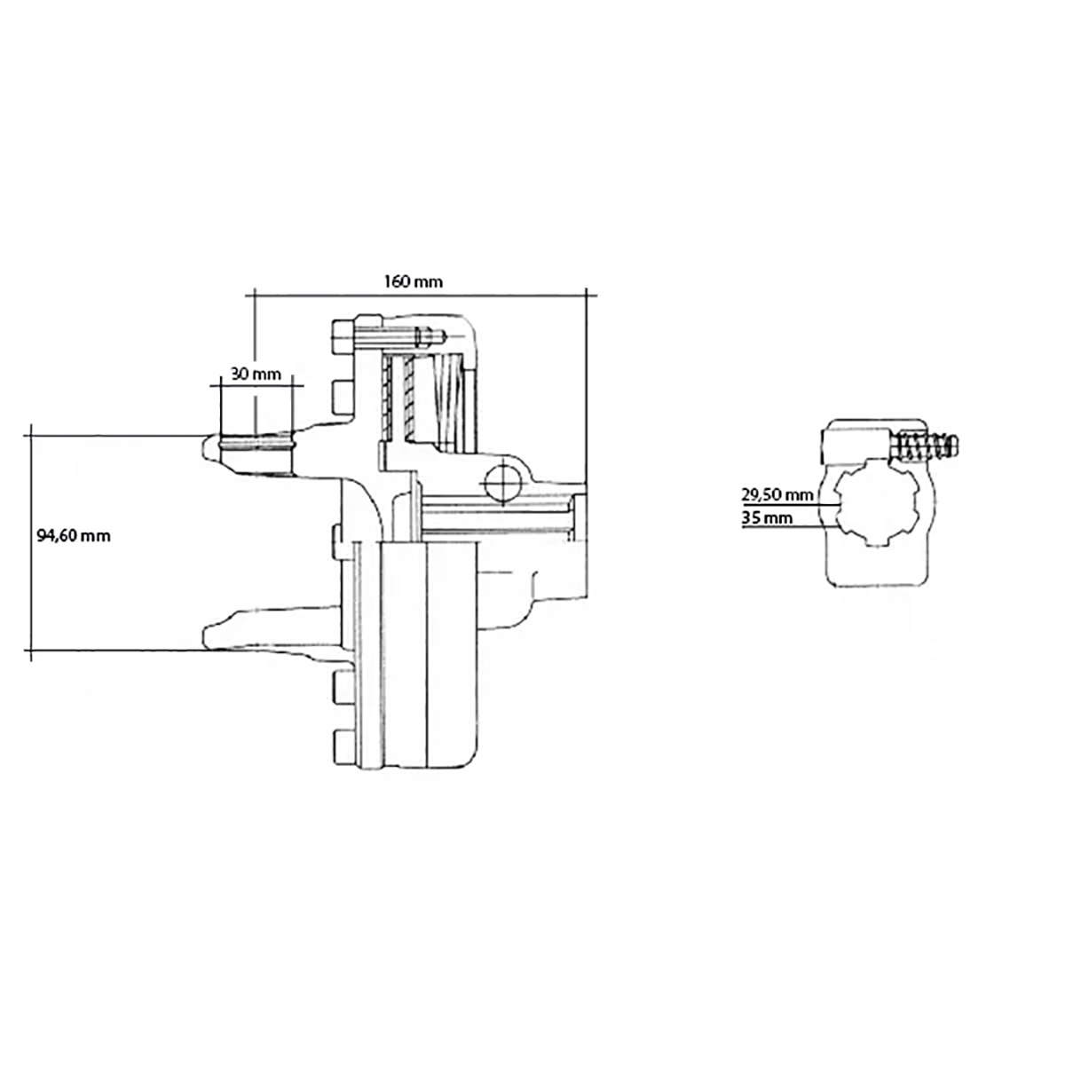 Ambreiaj T5 cu 2 discuri de frictiune cardan, Cod: UTBLB42, Brand: UTB