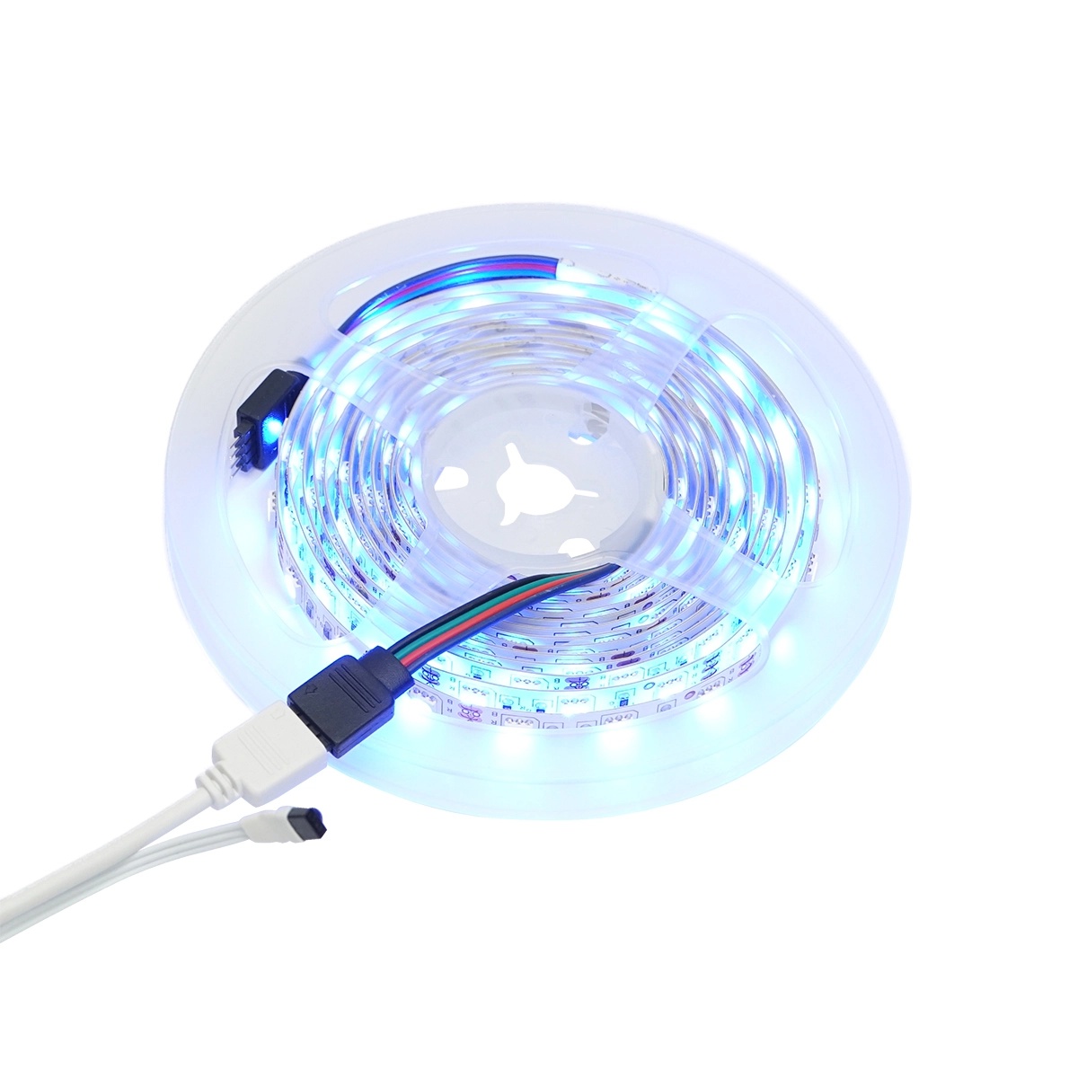 Banda LED 5050 14.4W/m RGB, 12-220V rola 3m, 60 LED/m IP20, Cod: BK79105, Brand: BRECKNER GERMANY - 2 | YEO