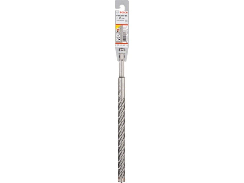 BOSCH 5X Burghiu pentru piatră 15 x 260/200 mm cu patru tăișuri SDS-Plus