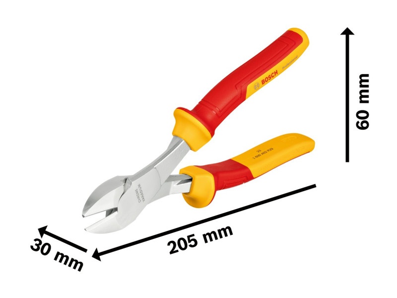 BOSCH Clește lateral 200 mm până la 1000 V izolat CrV