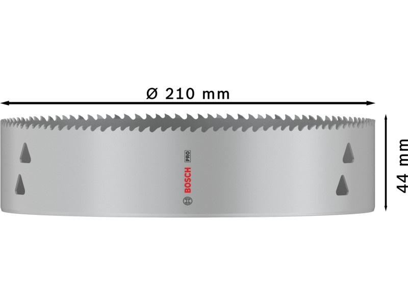 BOSCH PRO Cutter circular 210 mm (8% cobalt) filetat Multi Material - 2 | YEO