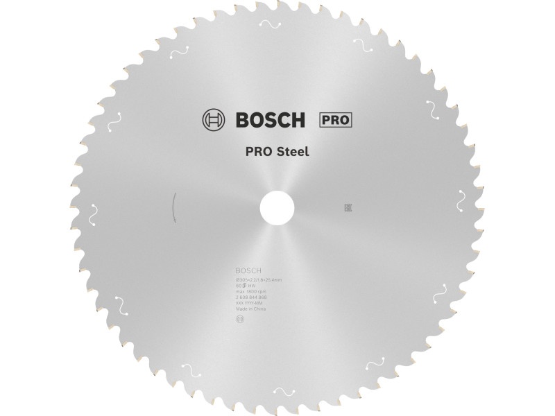 BOSCH PRO Lamă de ferăstrău pentru metal 305 x 25,4 x 2,2 mm / 60T