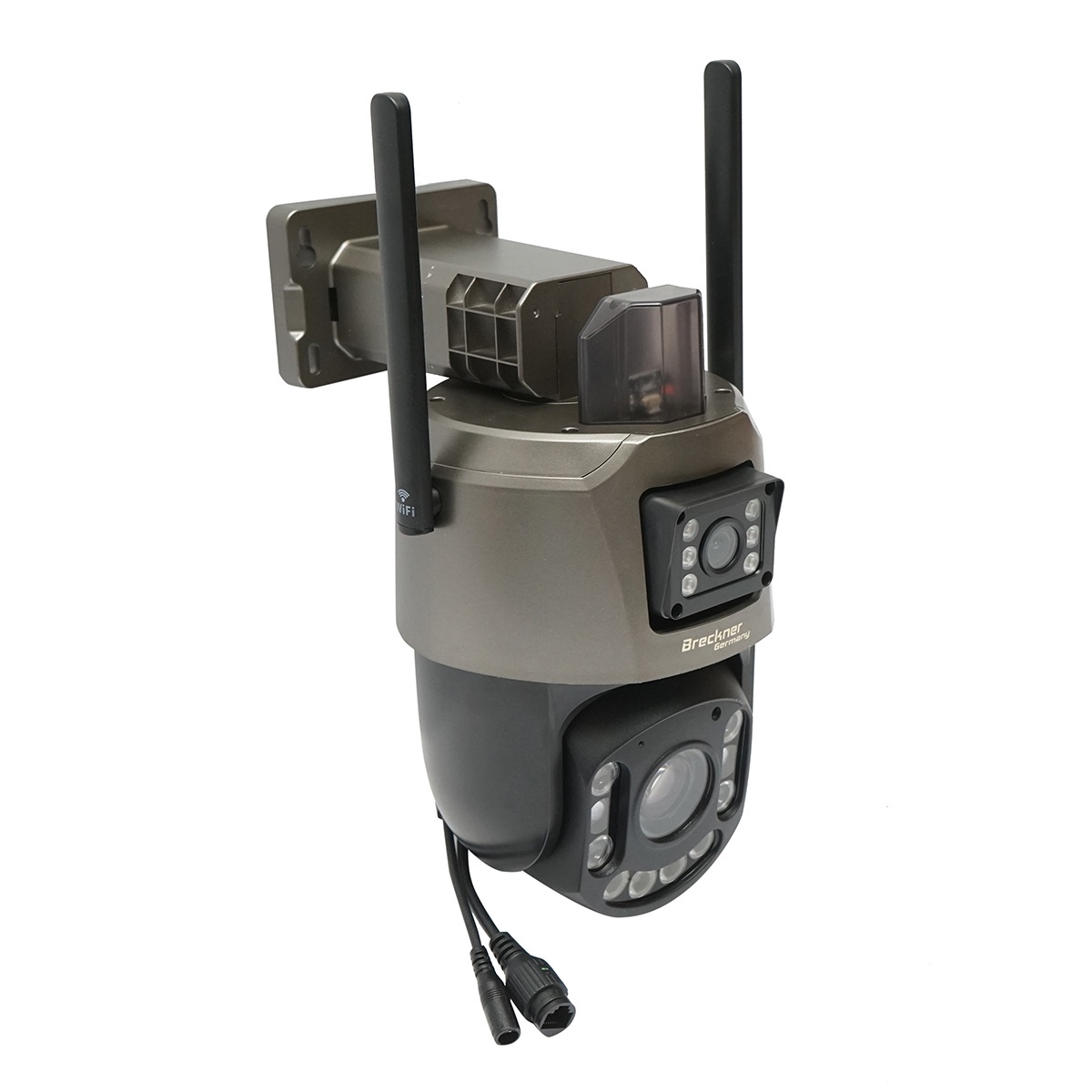 Camera de supraveghere lentila duala 6MP, WIFI P2P, rotativa 360 PTZ cu senzor de miscare, sirena, detectie umana si aplicatie iCSee, Cod: DISTX01, Marca: BRECKNER GERMANY - 3 | YEO