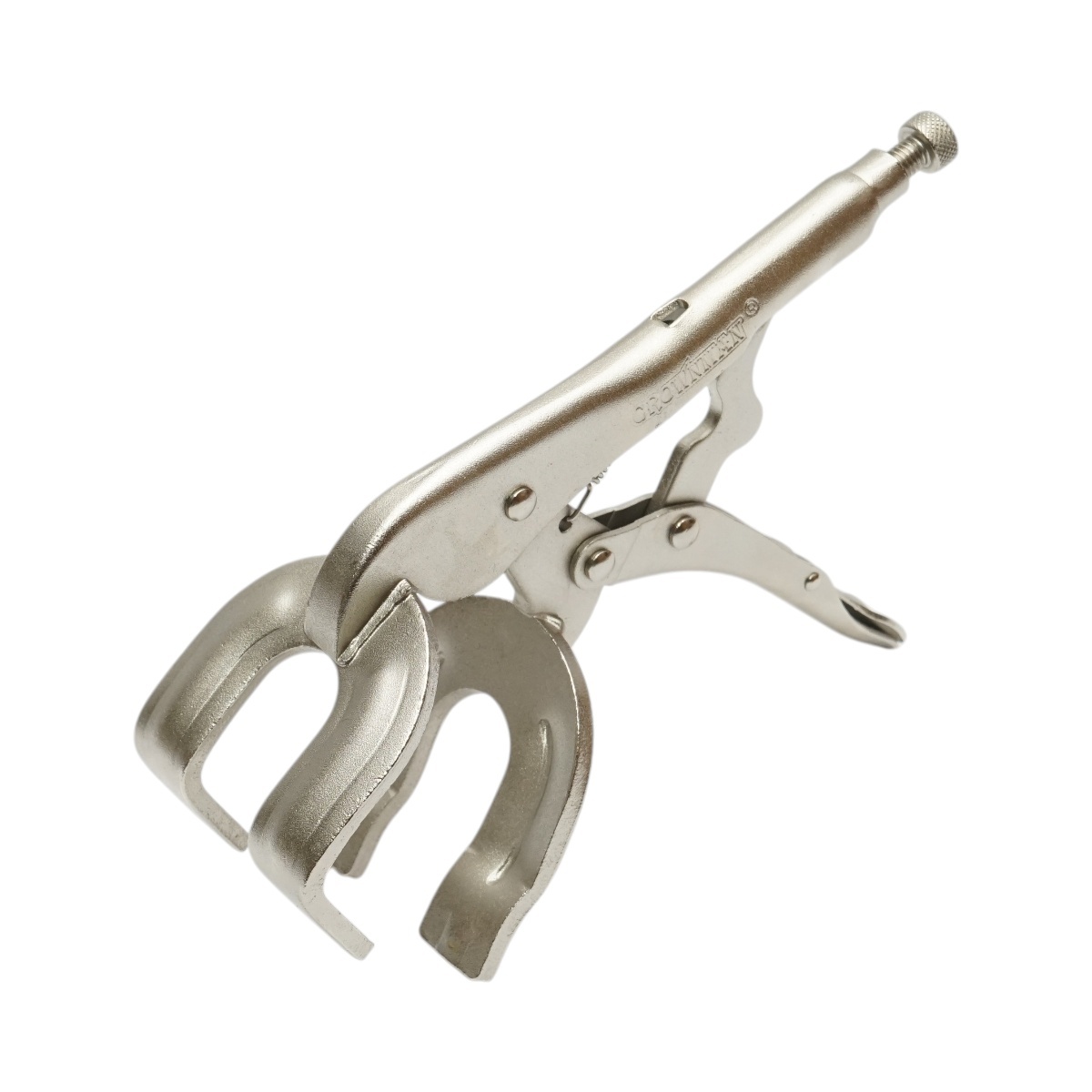 Cleste autoblocant cu falci tip U 250mm pentru sudura , Cod: DISUF63, Crownman - 1 | YEO