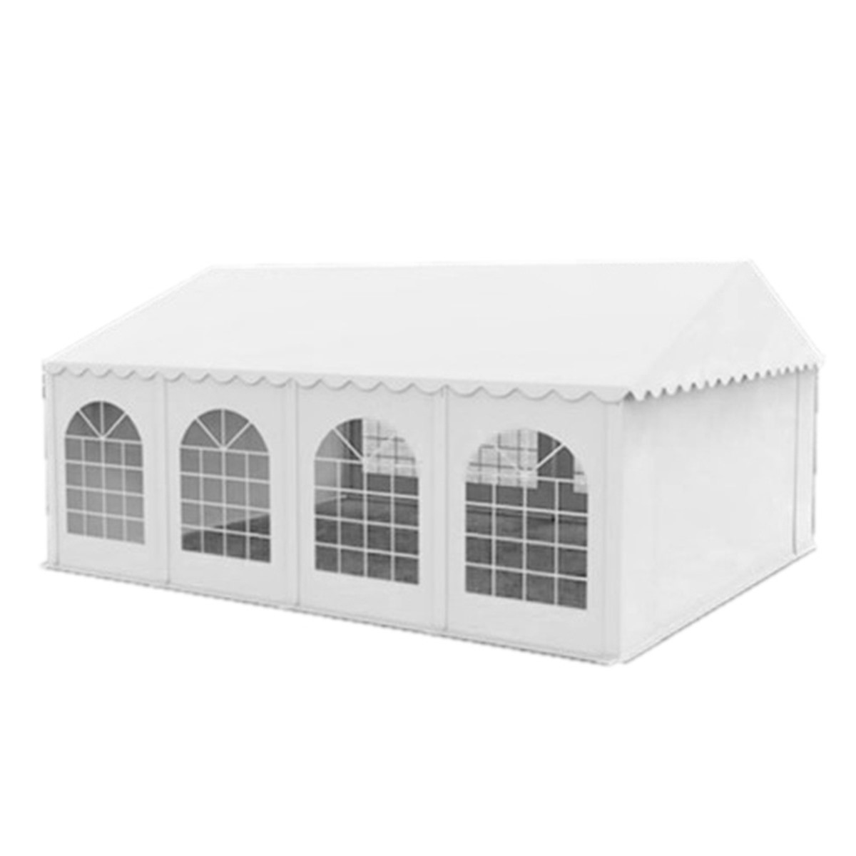 Cort pentru evenimente din PVC cu latime 3m si lungime 4m, cadru din otel galvanizat, Cod: DISLP53 - 3 | YEO