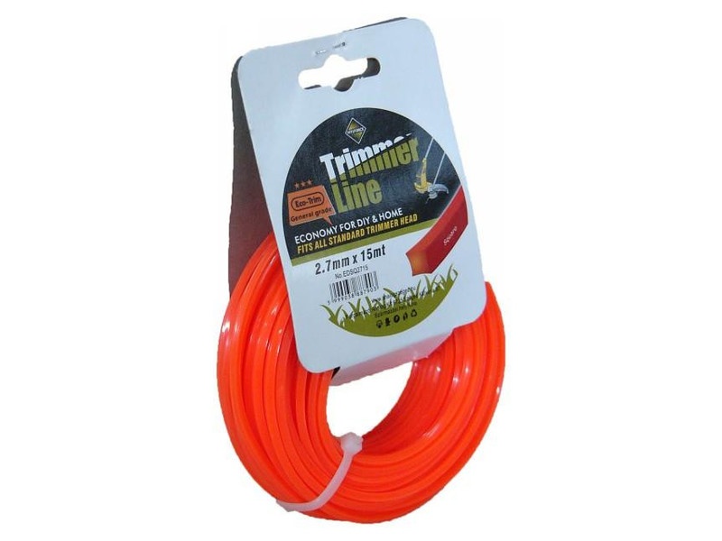 CORTEX sfoară de tuns iarba 2,7 mm x 15 m pătrat