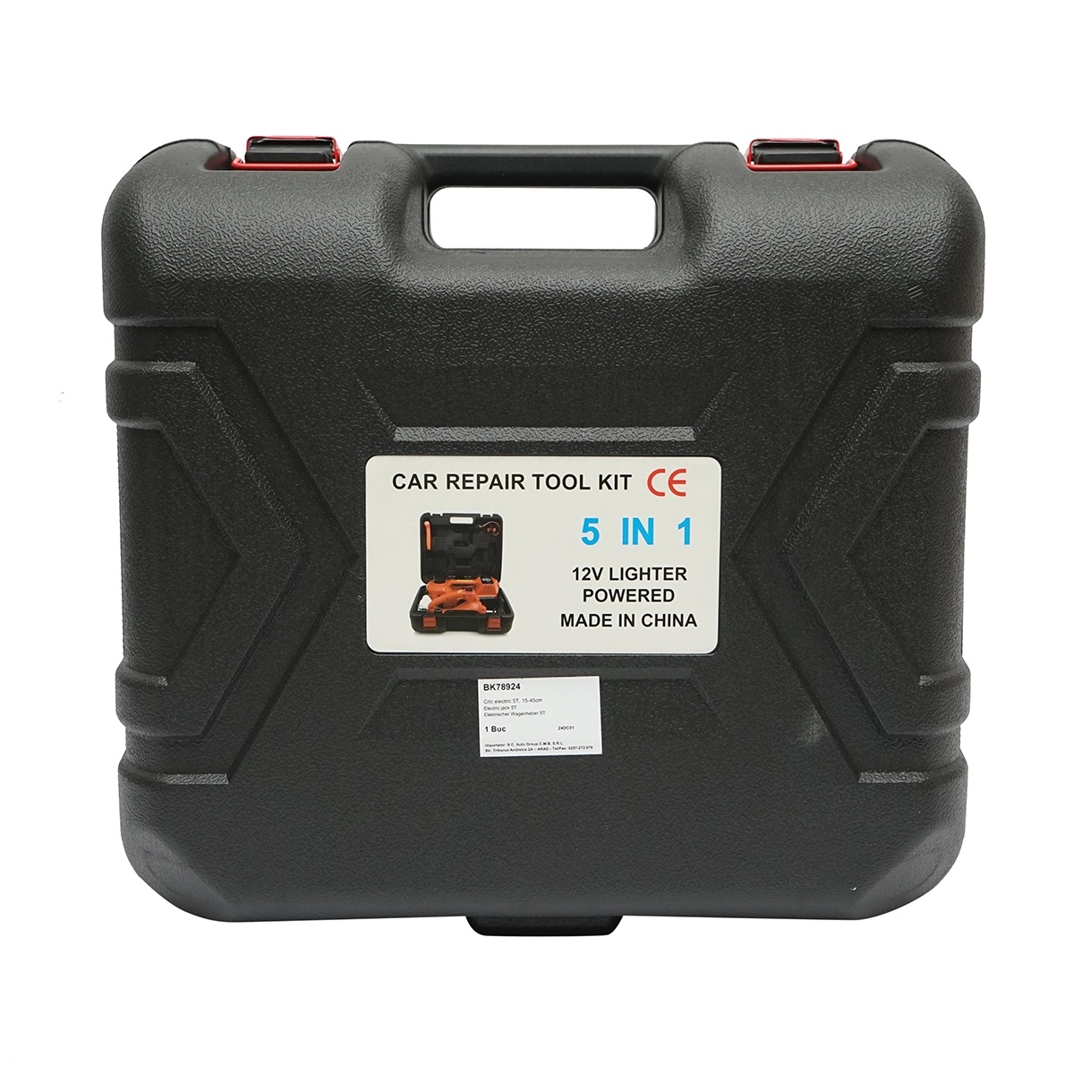 Cric hidraulic electric 5T, compresor aer si cheie de impact 12V, Cod: BK78924, Brand: BRECKNER GERMANY - 2 | YEO