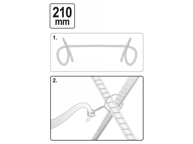 Cutter de sârmă YATO 210 mm