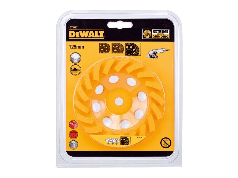 DEWALT Disc abraziv diamantat 125 x 14,0 x 22,2 mm Turbo