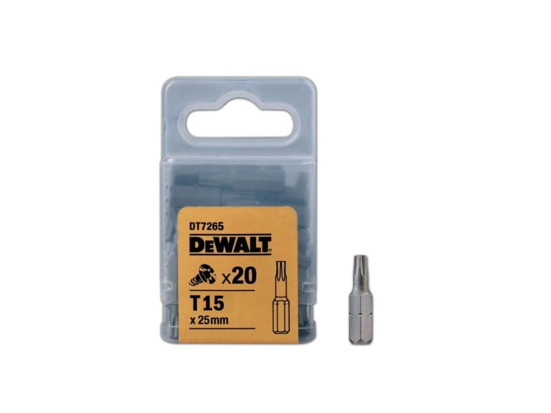 DEWALT vârf de bit T15 x 25 mm (20 buc)