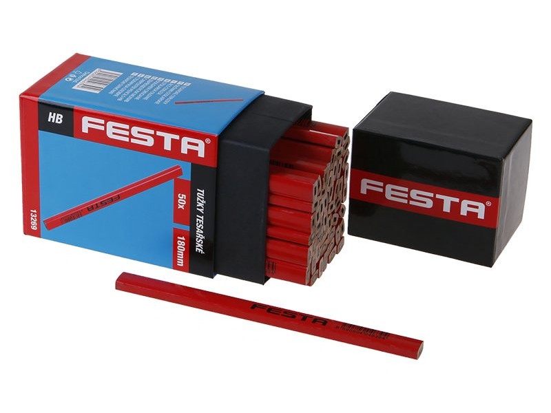 FESTA Foarfece 180 mm roșu