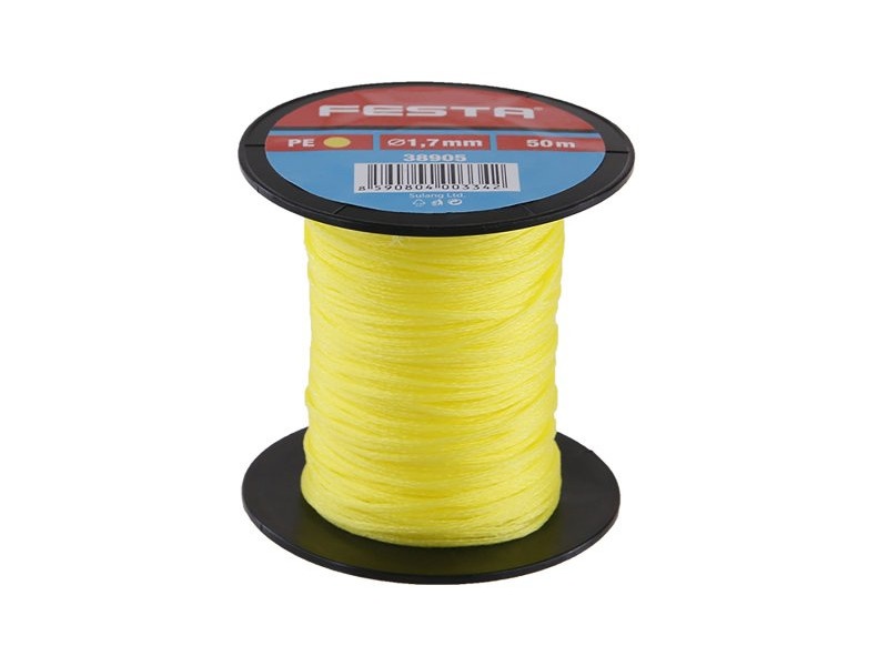 FESTA Panglica de zidărie 50 fm x 1,7 mm galben lămâie