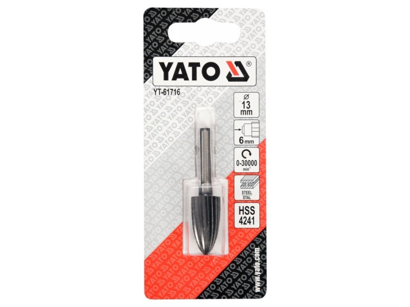 Freză YATO Turbo pentru metal și aluminiu conic 13 mm - 2 | YEO