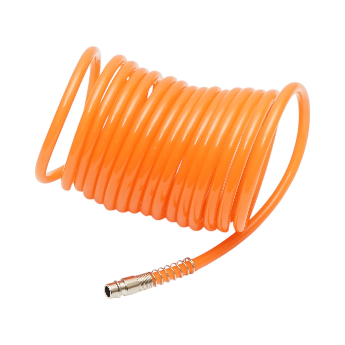 Furtun aer comprimat spiralat 5m, Ø 5mm, cupla rapida 1/4 , Cod: BK76308 - 2 | YEO