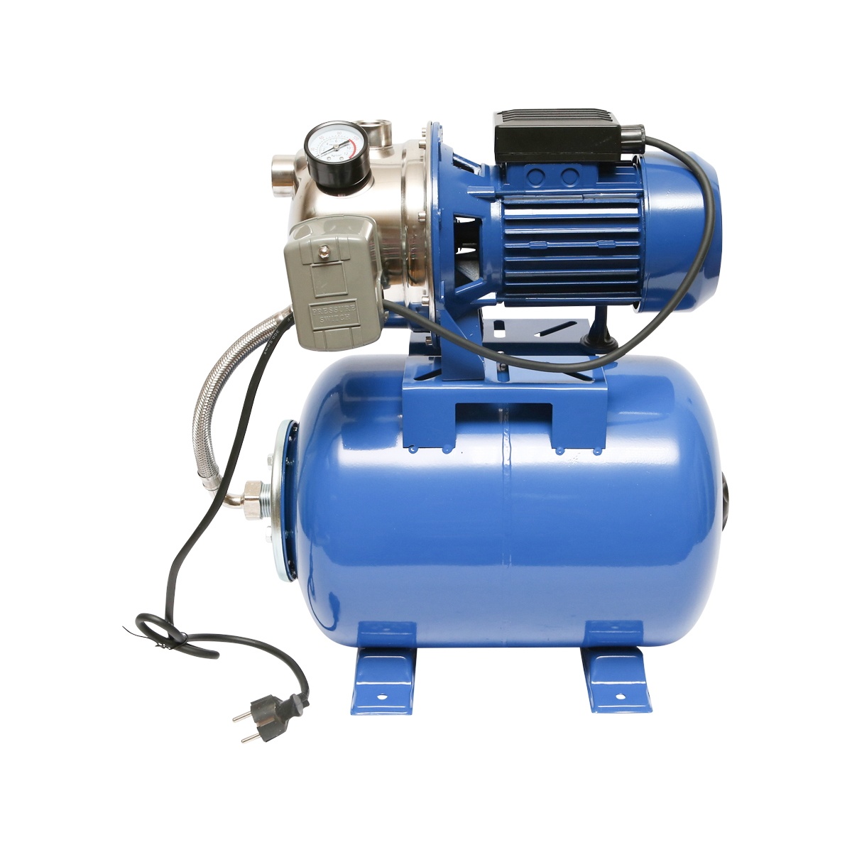 Hydrofor apa 550W 220V, debit 40L/min, H42m, rezervor 24L, viteza 2860 r/min AUTOJS80 , Cod: BK69725, Marca: BRECKNER GERMANY
