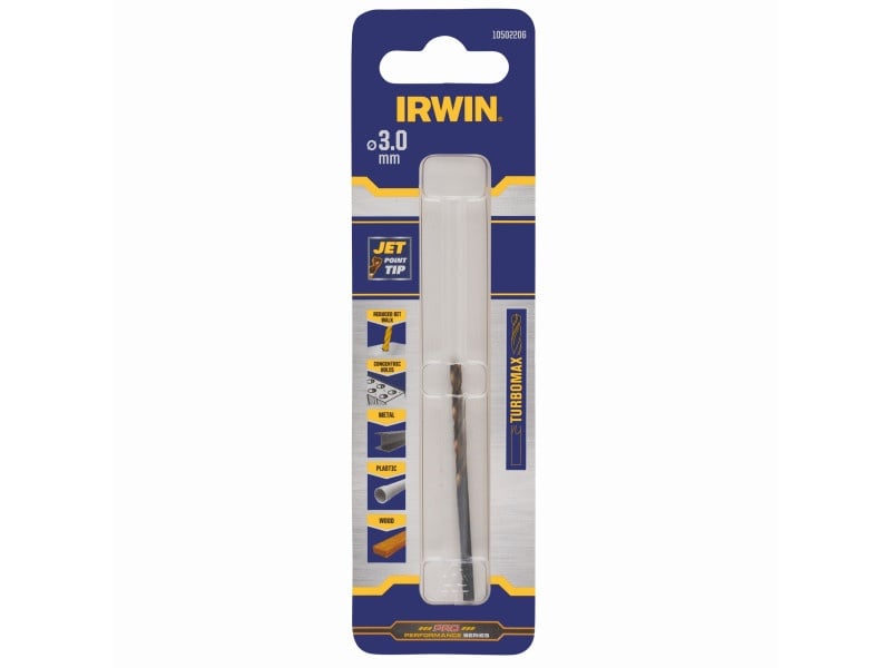 IRWIN Burghiu 3 x 61/33 mm HSS PRO cilindric