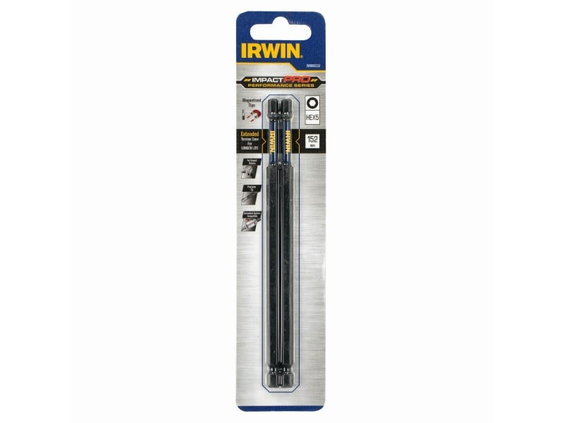 IRWIN Impact Pro Bithegy imbus 5 x 152 mm (2 buc) - 2 | YEO