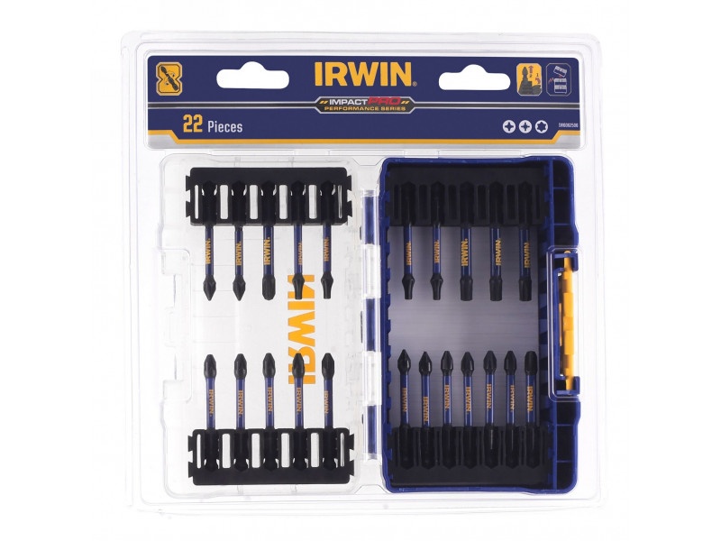 IRWIN Impact Pro set de vârfuri de biți 22 bucăți 50 mm - 2 | YEO