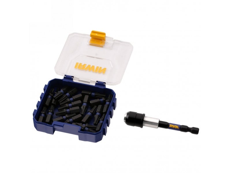 IRWIN Impact Pro set vârfuri de biți T20 x 25 mm + suport vârfuri de biți (20 buc)