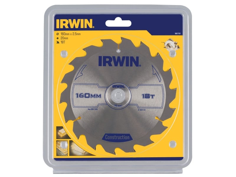 IRWIN Lamă de ferăstrău pentru lemn 160 x 20 mm / 18T - 2 | YEO