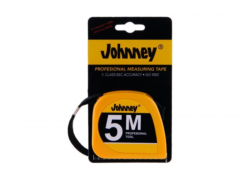 JOHNNEY Bandă de măsurat 5 m x 13 mm KDS 5013